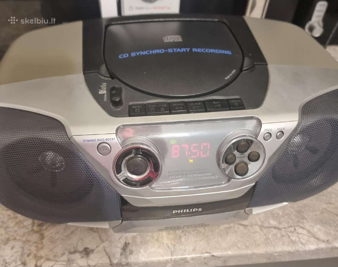 Nešiojamas magnetofonas Philips Az1310 - nuotraukos Nr. 4