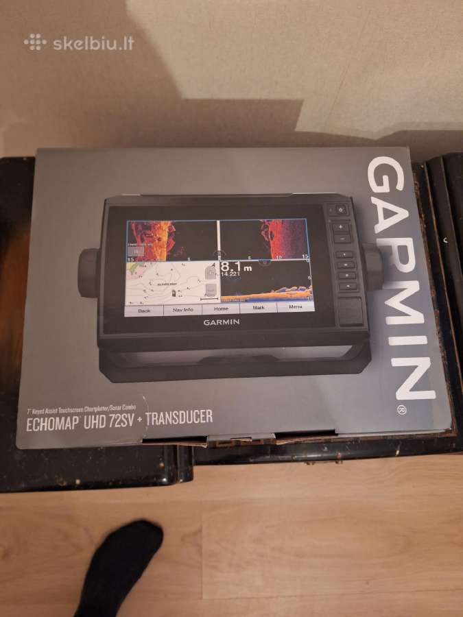 1 karta naudotas echolotas garmin - nuotraukos Nr. 2