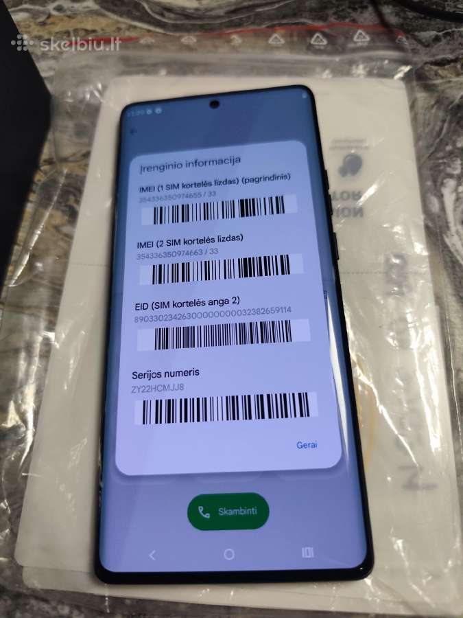 Motorola Edge 40 pro 12/256gb - nuotraukos Nr. 4