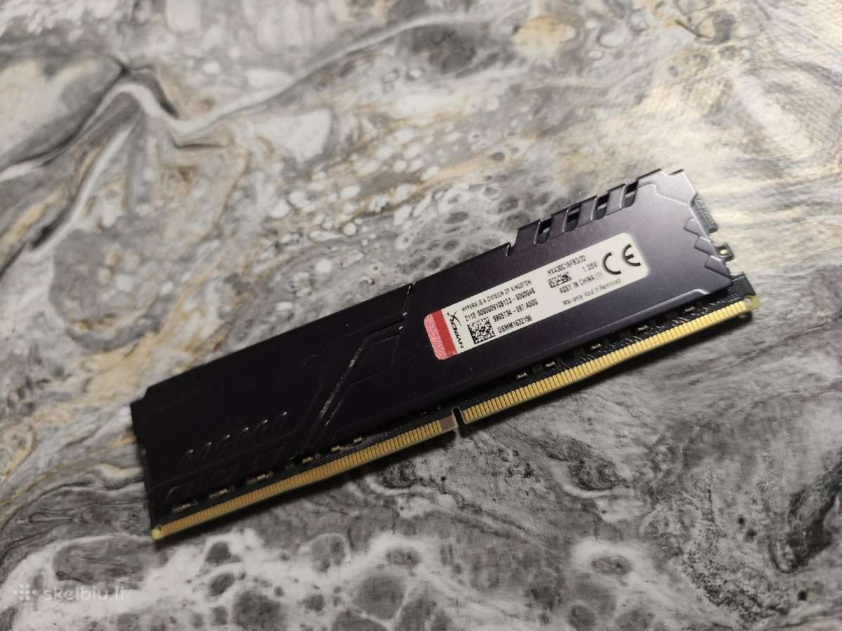 Ddr 4 3200mhz 32gb stick - nuotraukos Nr. 3