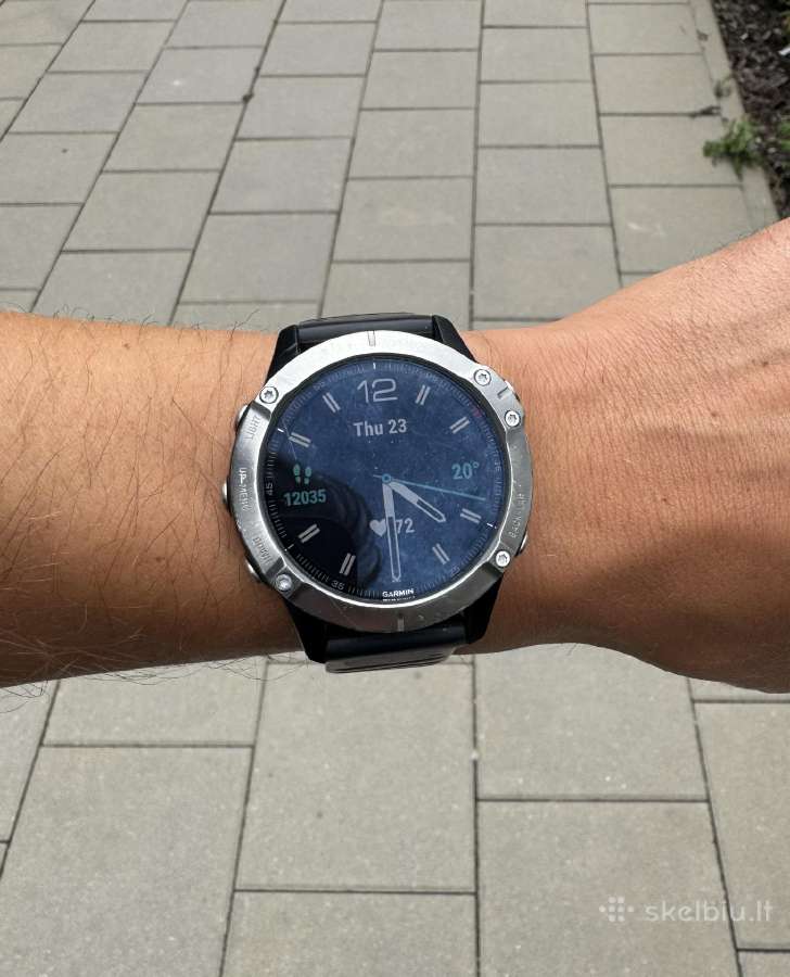 Garmin fenix 6 silver - nuotraukos Nr. 2