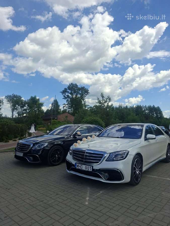 Mercedes-benz S500 w222 vestuvėms - nuotraukos Nr. 11