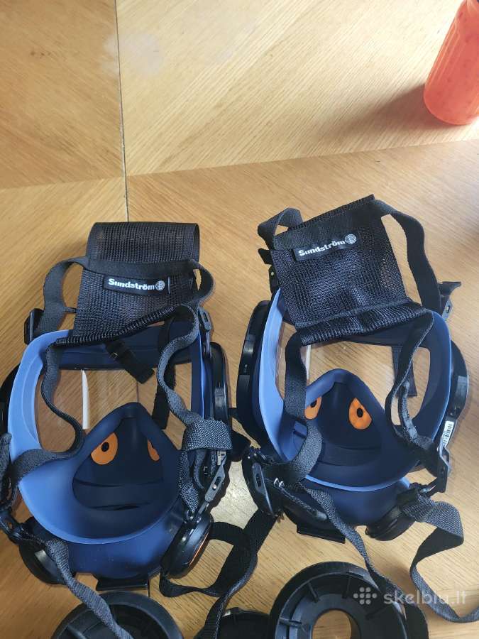 Pilno veido kaukes respiratoriai +filtrai - nuotraukos Nr. 2