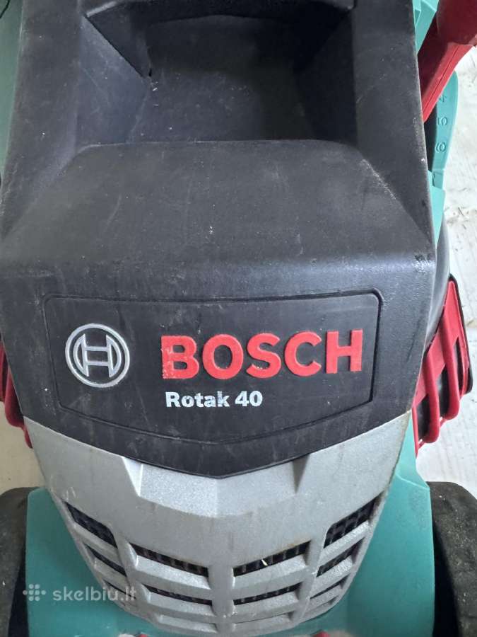 Parduodama elektrine vejapjovė Bosch Rotak 400 - nuotraukos Nr. 2