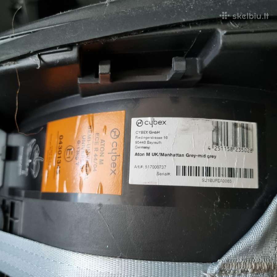 Cybex Gold Aton M i-size su Iso fix baze - nuotraukos Nr. 6