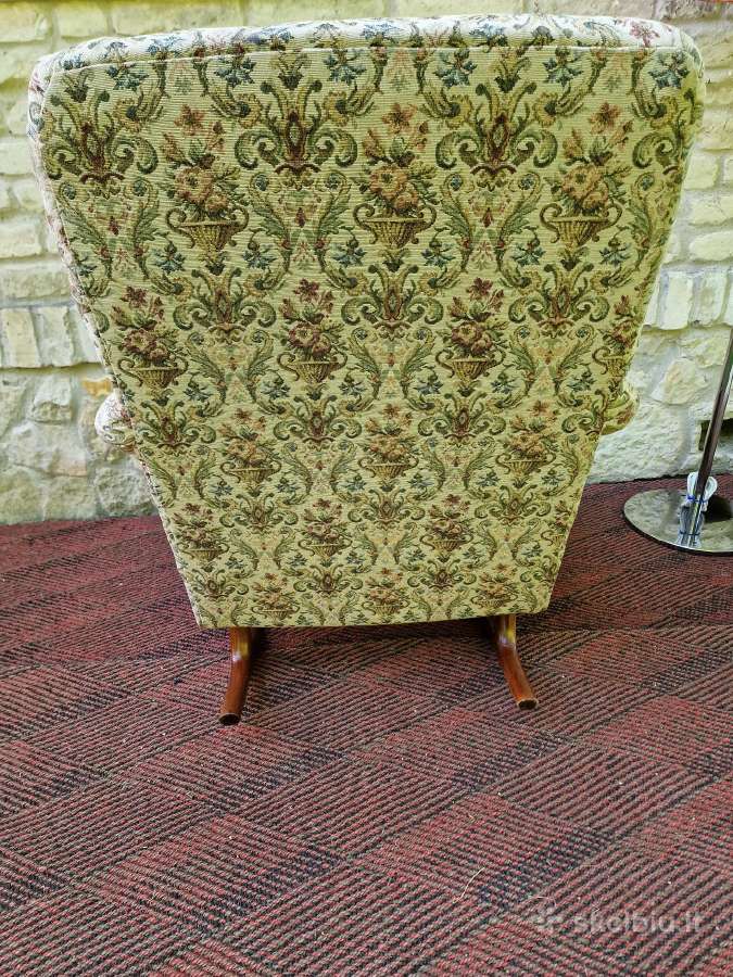 Vintažinis mid century supamas fotelis - nuotraukos Nr. 38