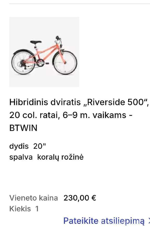 Decathlon vaikiškas dviratis - nuotraukos Nr. 4