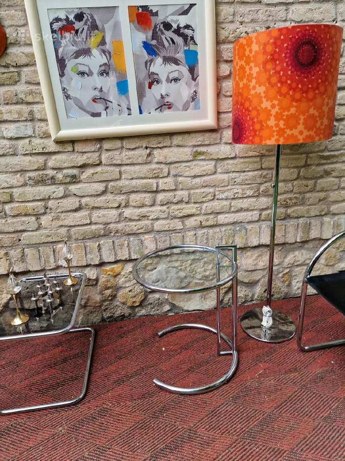 Vintažinis mid century Bauhaus st.staliukas - nuotraukos Nr. 3