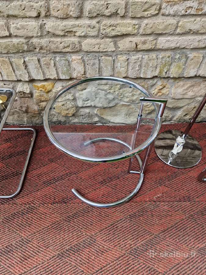 Vintažinis mid century Bauhaus st.staliukas - nuotraukos Nr. 4