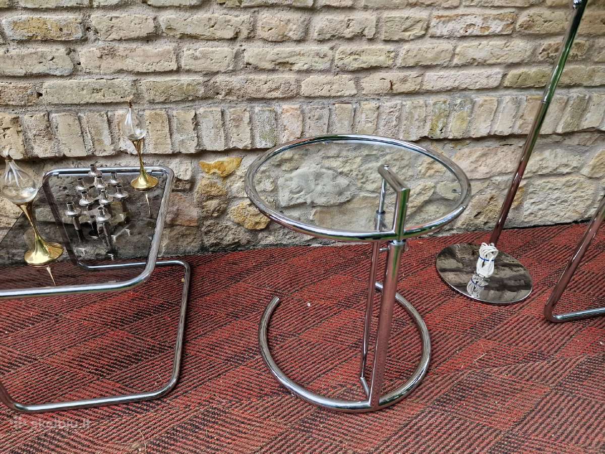 Vintažinis mid century Bauhaus st.staliukas - nuotraukos Nr. 5