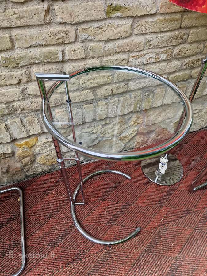 Vintažinis mid century Bauhaus st.staliukas - nuotraukos Nr. 19