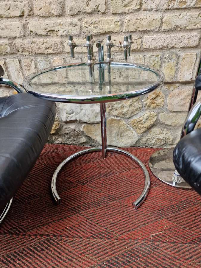 Vintažinis mid century Bauhaus st.staliukas - nuotraukos Nr. 25