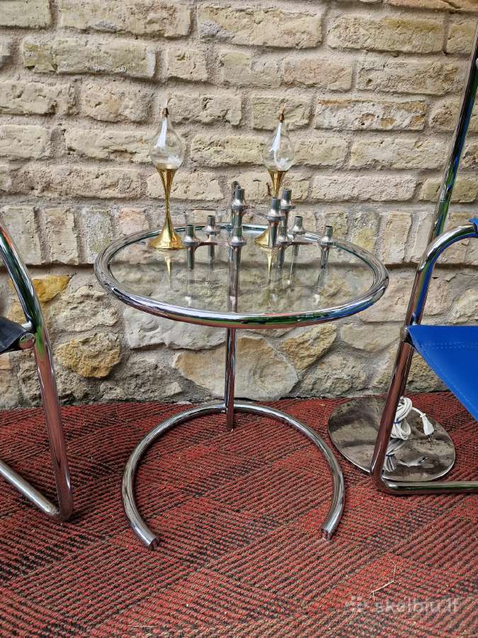 Vintažinis mid century Bauhaus st.staliukas - nuotraukos Nr. 27