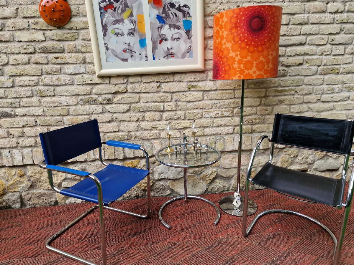 Vintažinis mid century Bauhaus st.staliukas - nuotraukos Nr. 30
