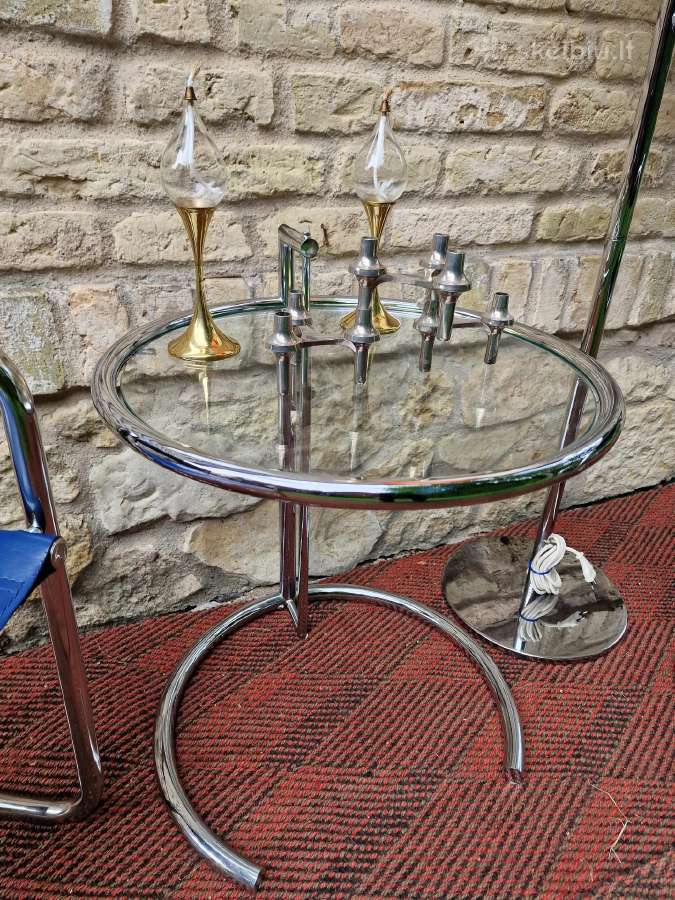 Vintažinis mid century Bauhaus st.staliukas - nuotraukos Nr. 31