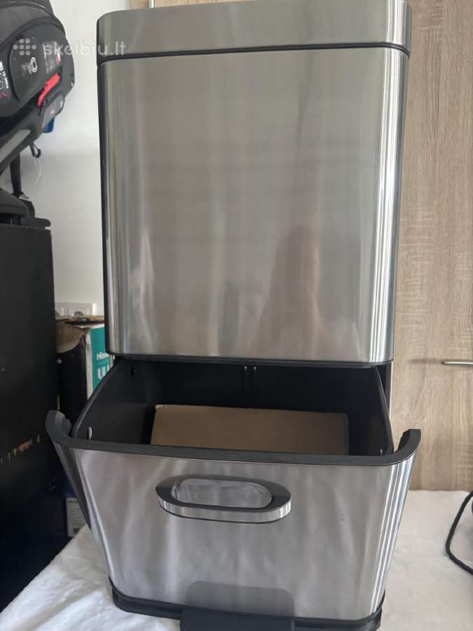 Išmanioji šiukšlių dėžė Eko 35l+19l - nuotraukos Nr. 4