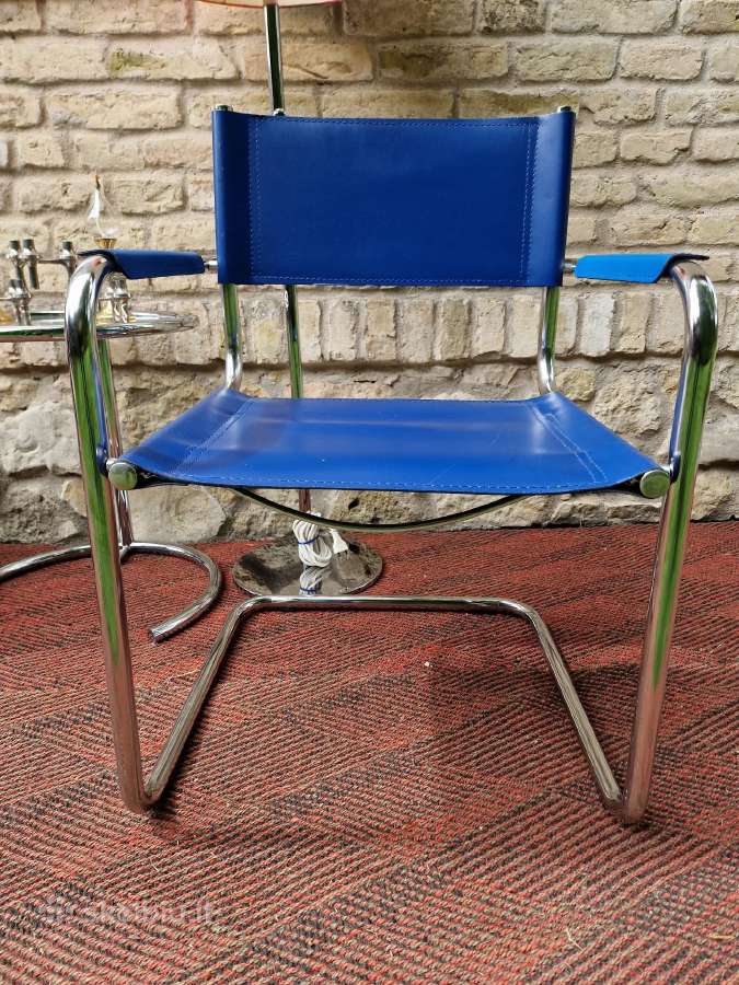 Vintažinės mid century Bauhaus st.konsolinės kėdės - nuotraukos Nr. 9