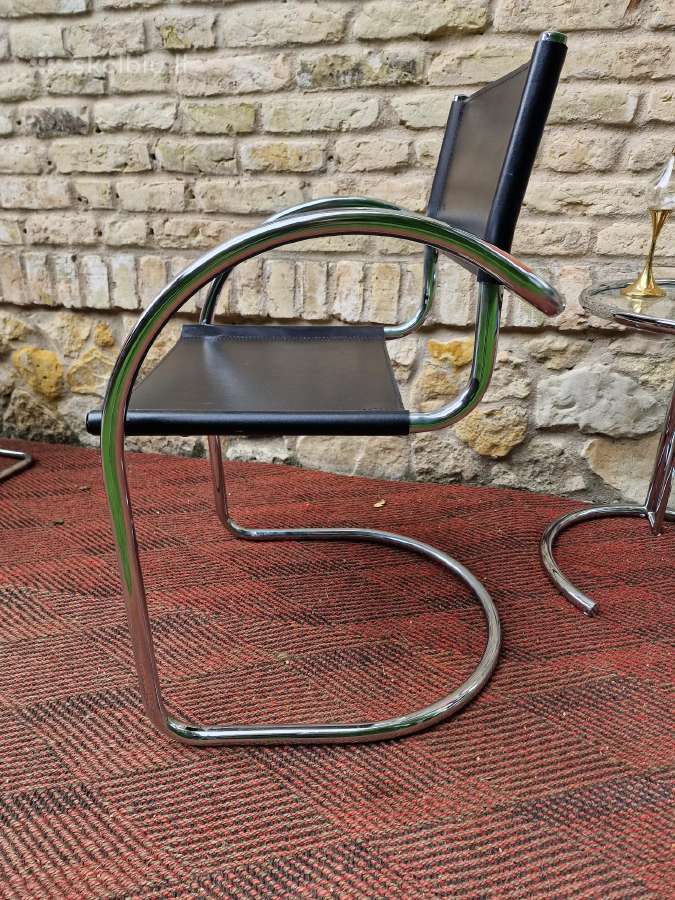 Vintažinės mid century Bauhaus st.konsolinės kėdės - nuotraukos Nr. 13