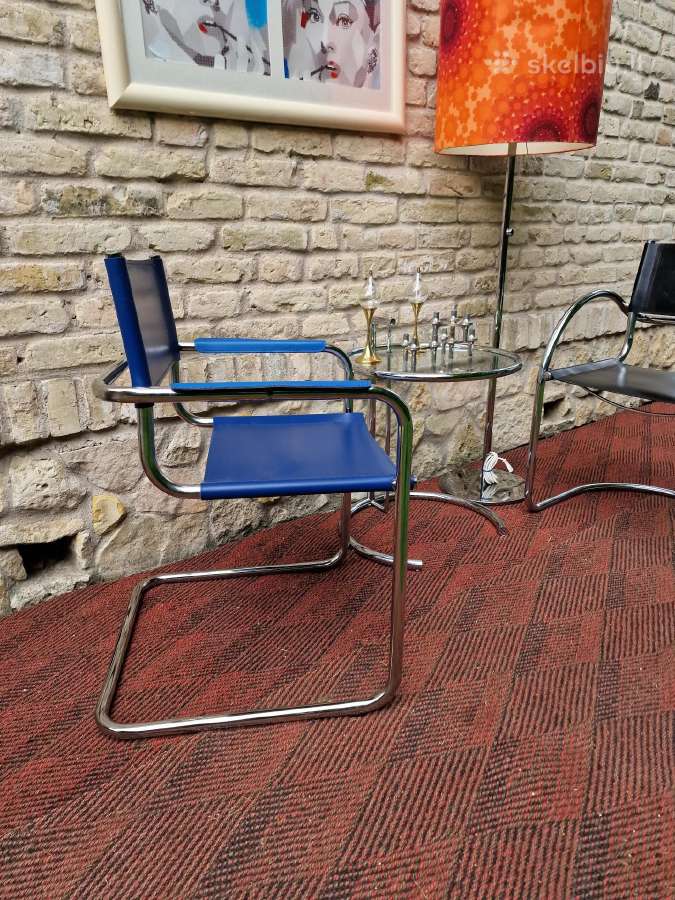 Vintažinės mid century Bauhaus st.konsolinės kėdės - nuotraukos Nr. 19