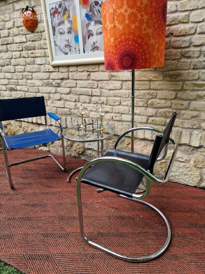Vintažinės mid century Bauhaus st.konsolinės kėdės - nuotraukos Nr. 21