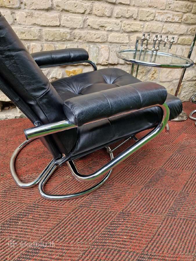 Vintažinis mid century Bauhaus st. fotelis/reglain - nuotraukos Nr. 5