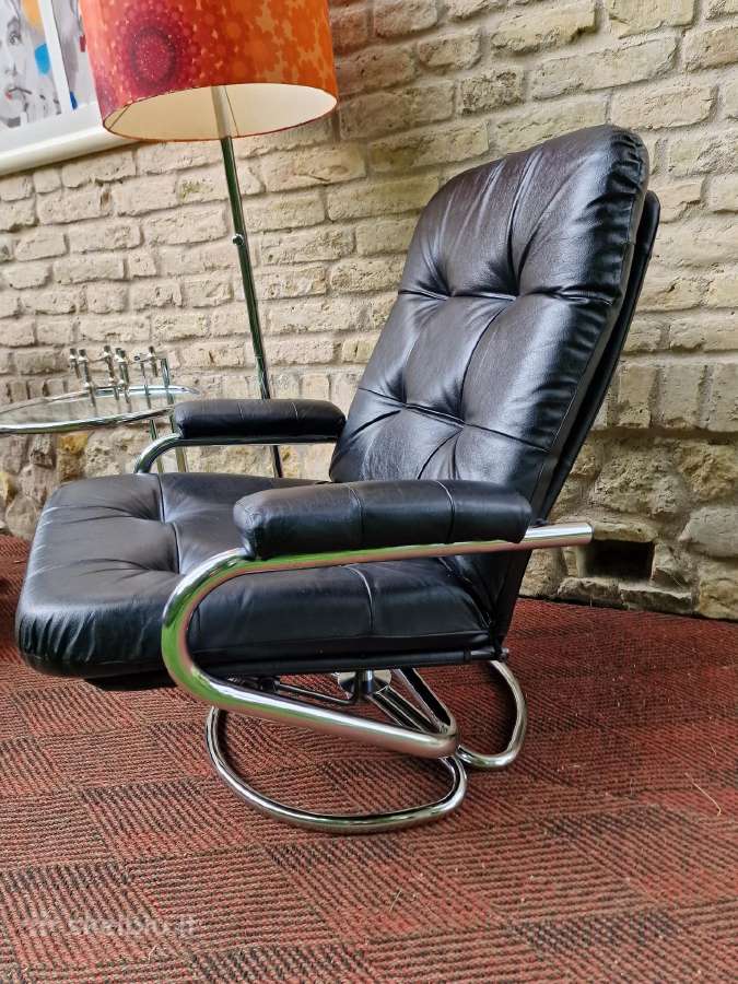 Vintažinis mid century Bauhaus st. fotelis/reglain - nuotraukos Nr. 7