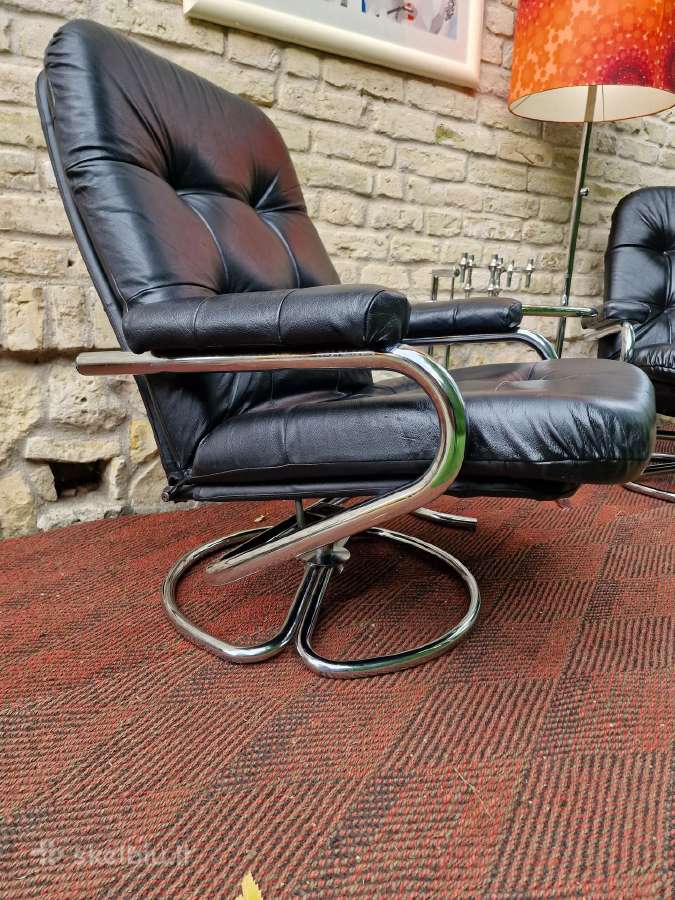 Vintažinis mid century Bauhaus st. fotelis/reglain - nuotraukos Nr. 12