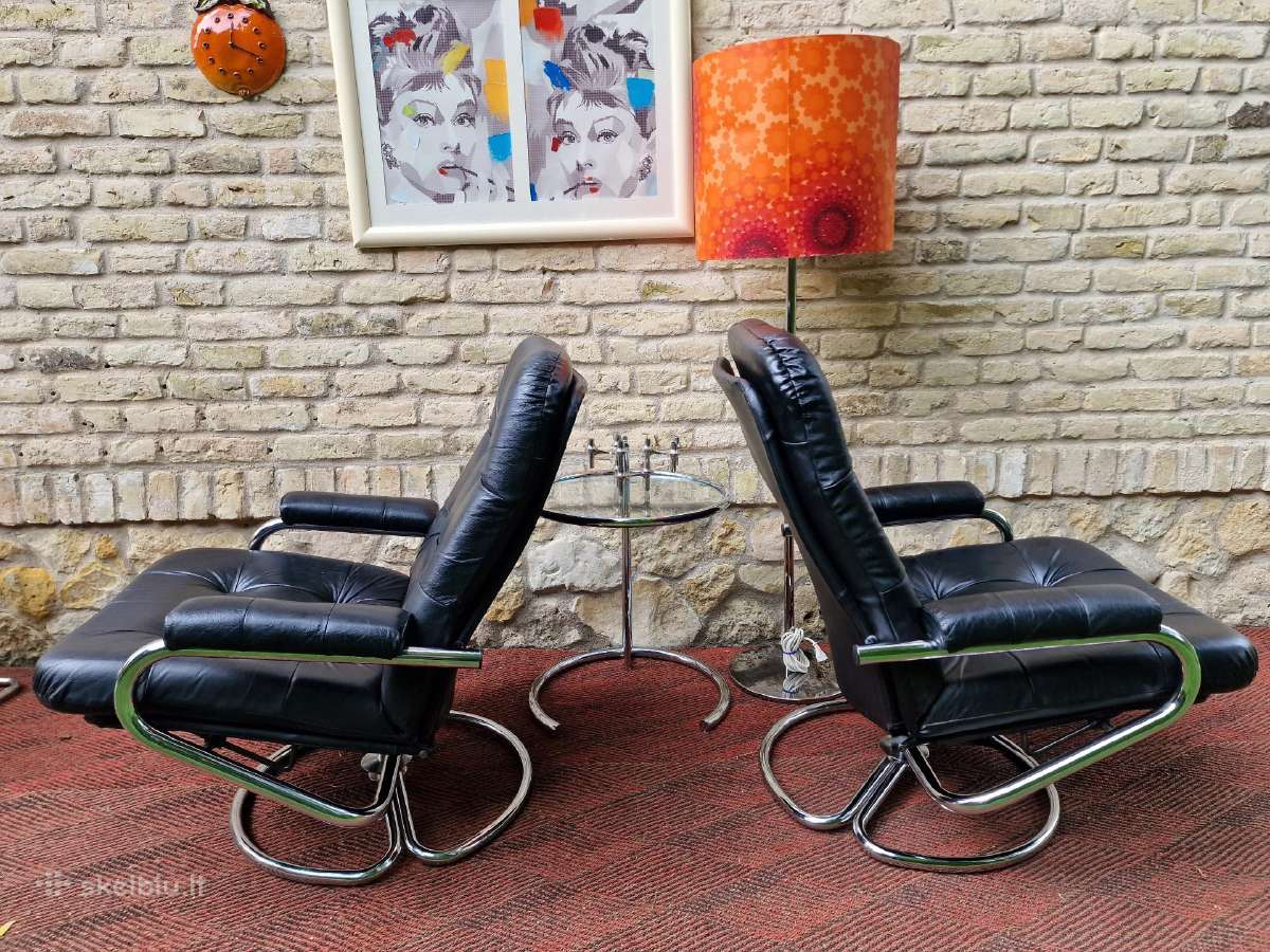 Vintažinis mid century Bauhaus st. fotelis/reglain - nuotraukos Nr. 14