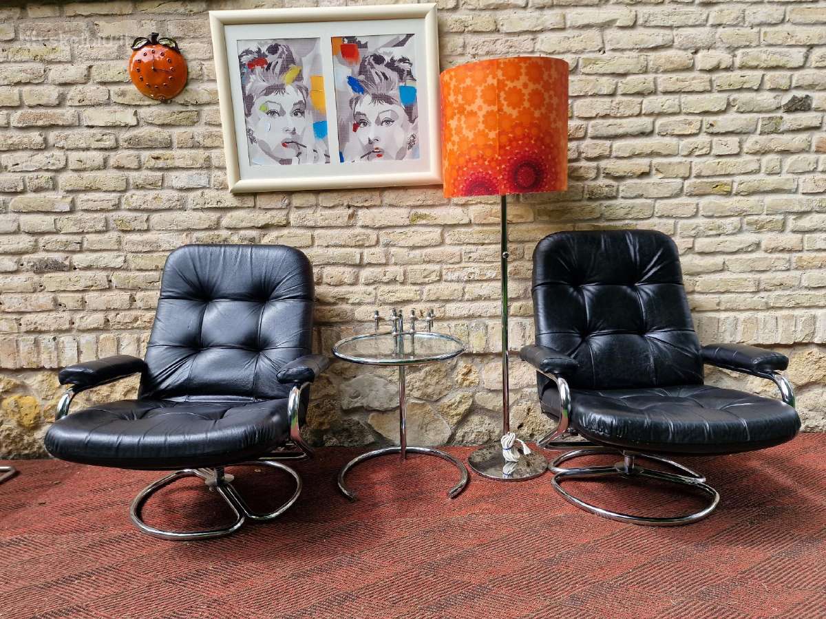 Vintažinis mid century Bauhaus st. fotelis/reglain - nuotraukos Nr. 22