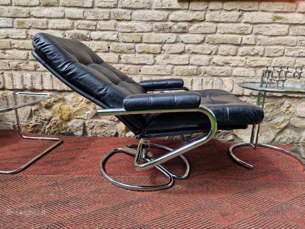 Vintažinis mid century Bauhaus st. fotelis/reglain - nuotraukos Nr. 23