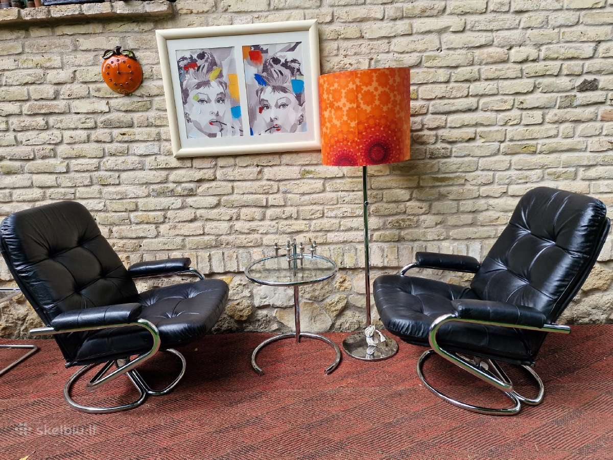 Vintažinis mid century Bauhaus st. fotelis/reglain - nuotraukos Nr. 34