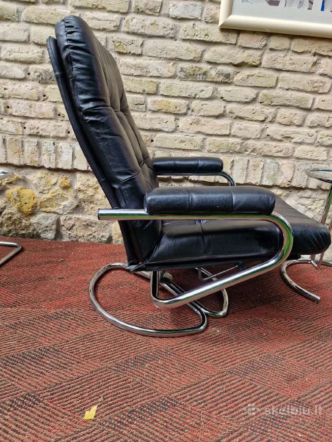 Vintažinis mid century Bauhaus st. fotelis/reglain - nuotraukos Nr. 35