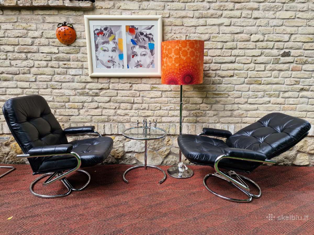 Vintažinis mid century Bauhaus st. fotelis/reglain - nuotraukos Nr. 36