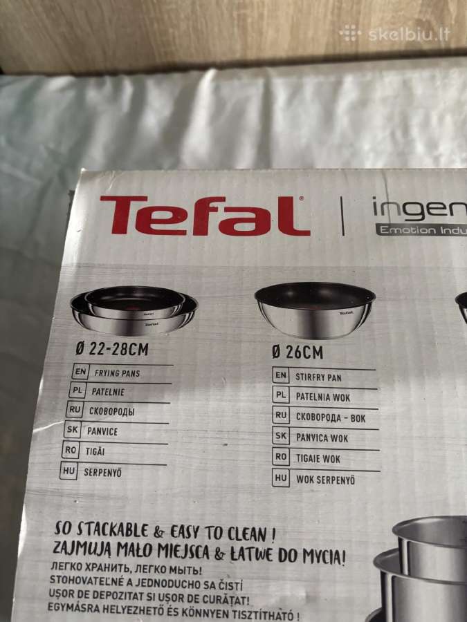 Tefal Puodų ir keptuvių rinkinys - nuotraukos Nr. 2