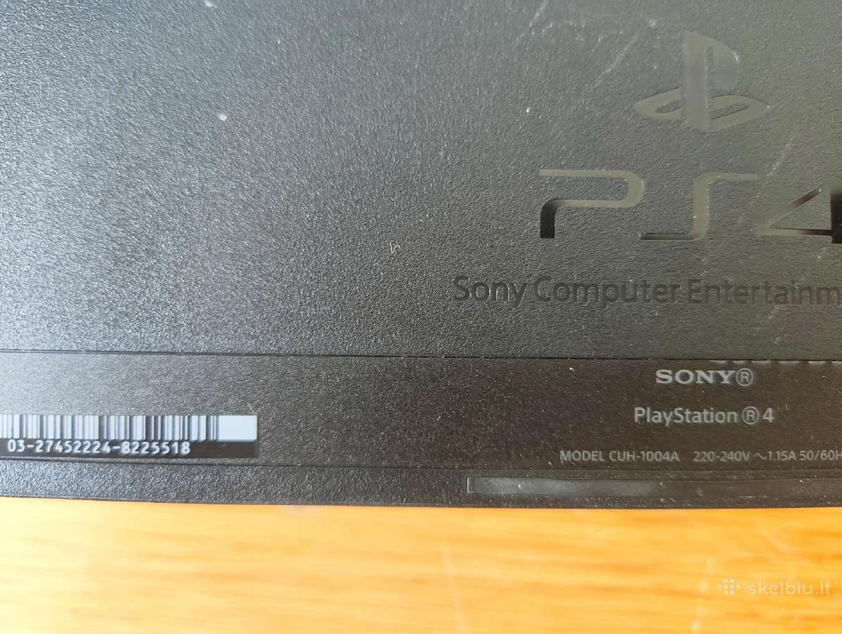 Playstation 4 12.02 500gb - nuotraukos Nr. 12