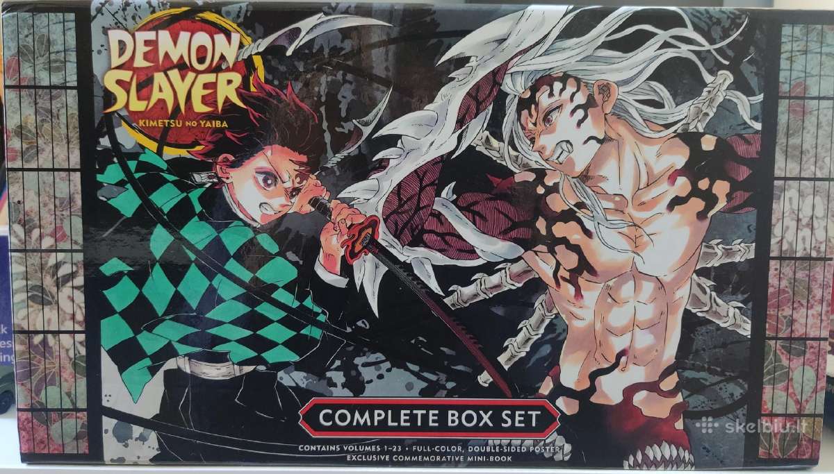 Demon Slayer manga box vol 1-23 - nuotraukos Nr. 2