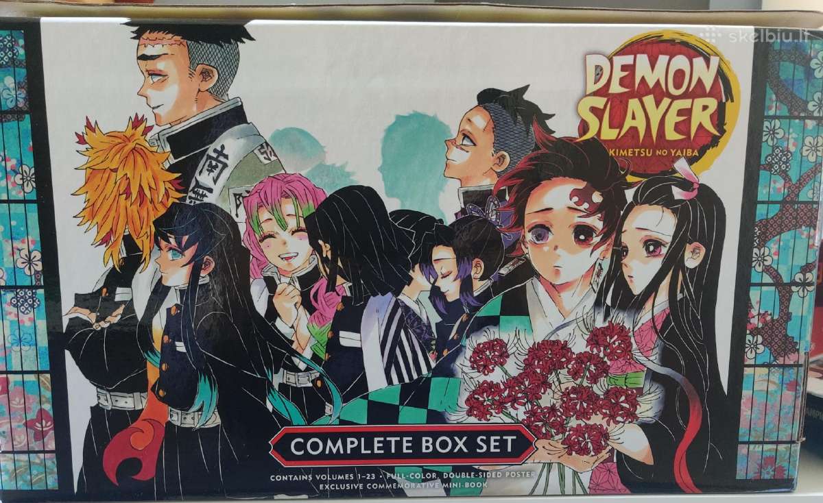Demon Slayer manga box vol 1-23 - nuotraukos Nr. 3
