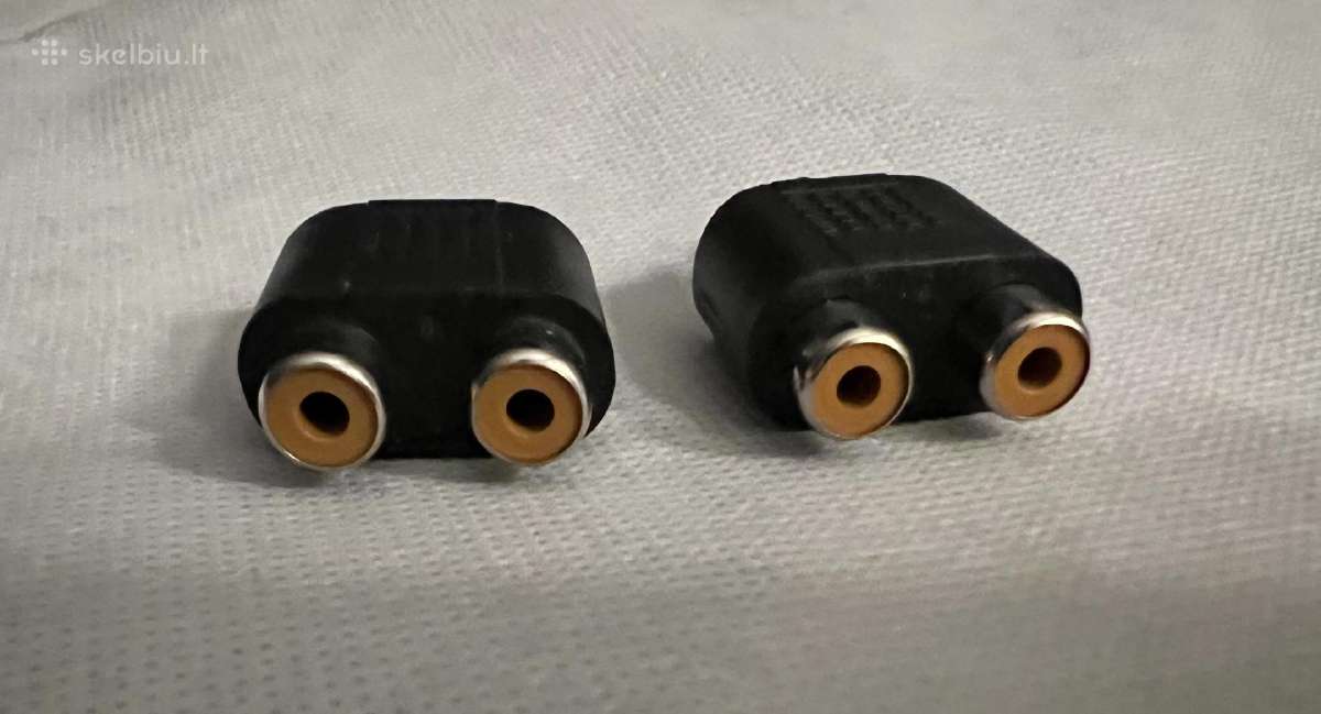 Perėjimas Rca/m - 2xrca/f, 2 vnt. - nuotraukos Nr. 2