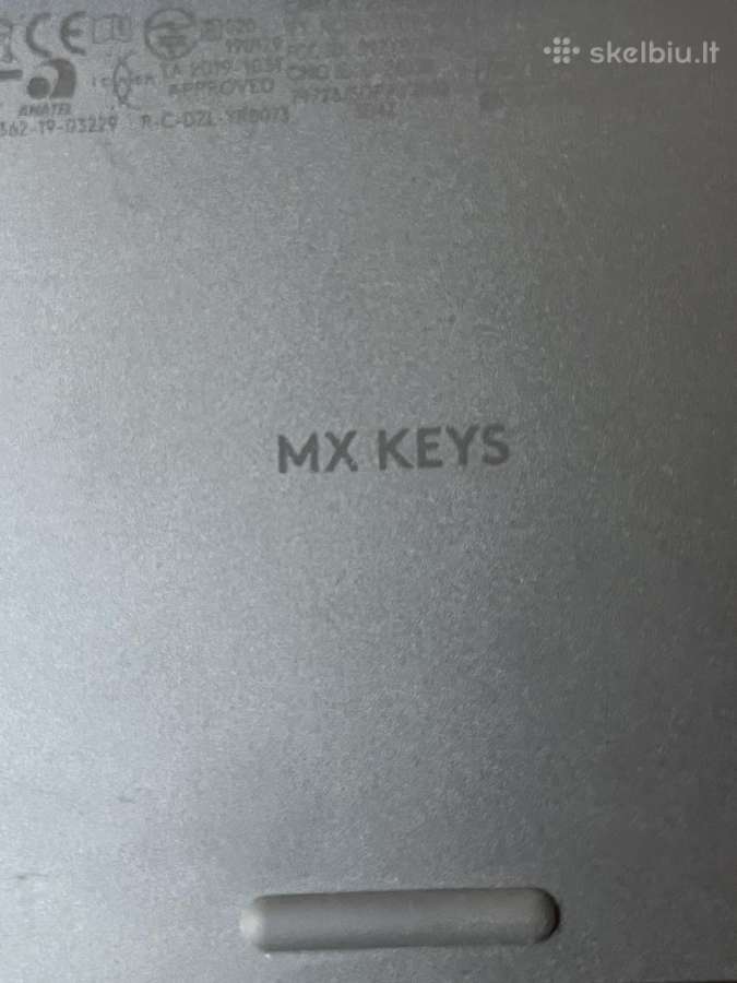 Logitech Mx Keys klaviatura - nuotraukos Nr. 2