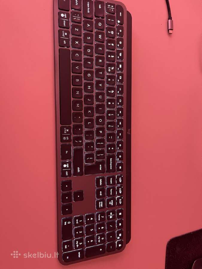 Logitech Mx Keys klaviatura - nuotraukos Nr. 5