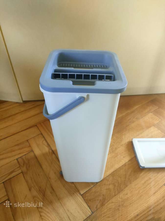 Šluota šluotos šluostės su kibiru kibirai grindim - nuotraukos Nr. 4