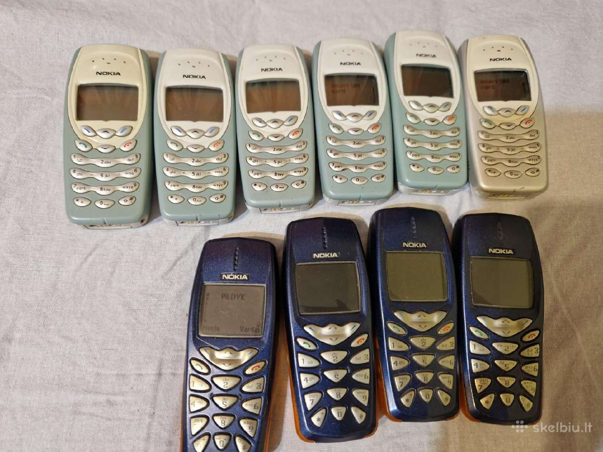 Naujos Nokia 3310-5110, Baterijos, ir Telefonai - nuotraukos Nr. 5
