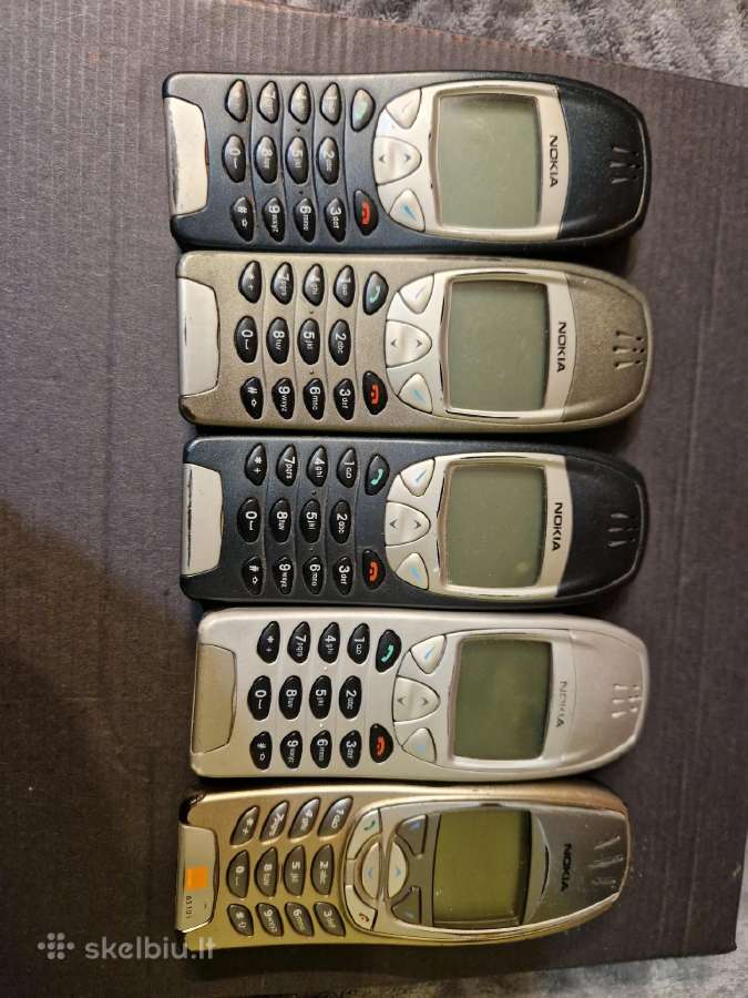 Naujos Nokia 3310-5110, Baterijos, ir Telefonai - nuotraukos Nr. 6