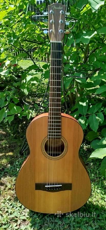 Fender akustine gitara. - nuotraukos Nr. 4