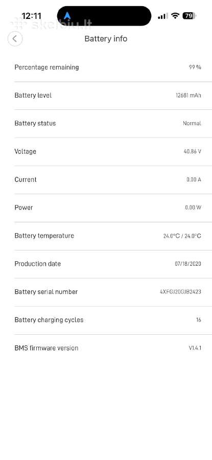 Apynaujis Mi Electric Scooter Pro 2 / rida 495 km - nuotraukos Nr. 4