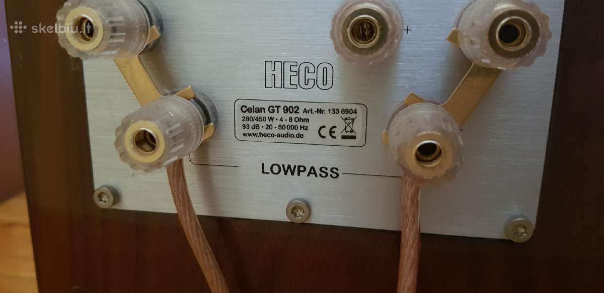 Garso kolonėlės Heco Celan GT 902 - nuotraukos Nr. 3