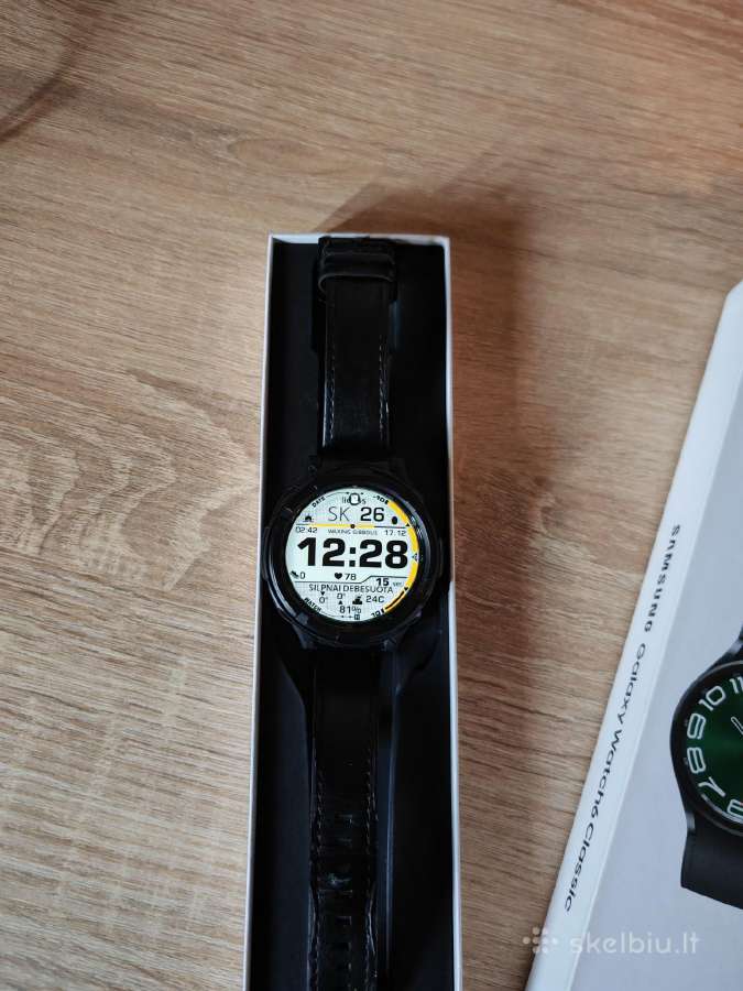 Samsung Galaxy Watch 6 classic 47mm - nuotraukos Nr. 8