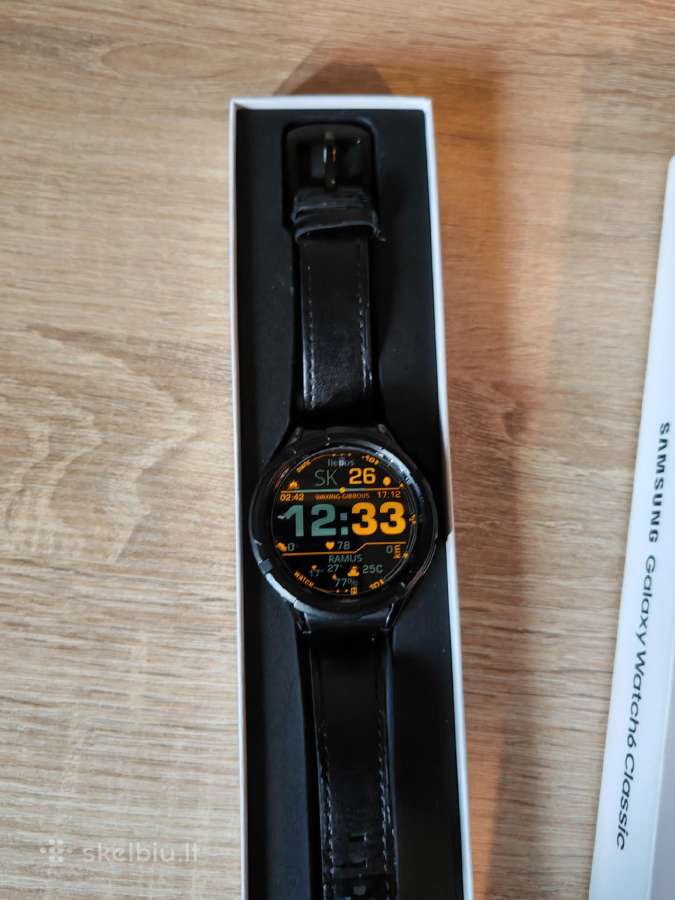 Samsung Galaxy Watch 6 classic 47mm - nuotraukos Nr. 11