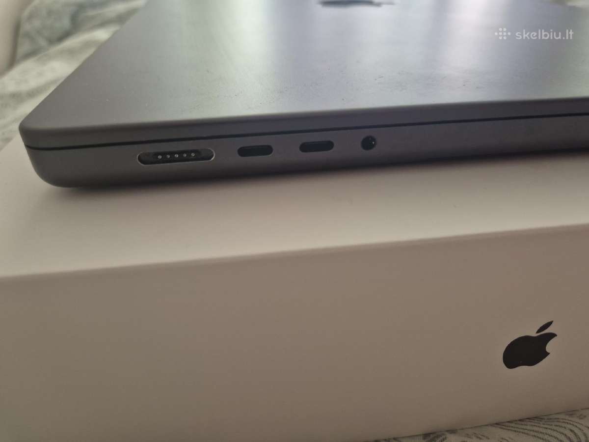 MacBook Pro 16 M3 Pro 18gb 512gb 100% Baterija - nuotraukos Nr. 3