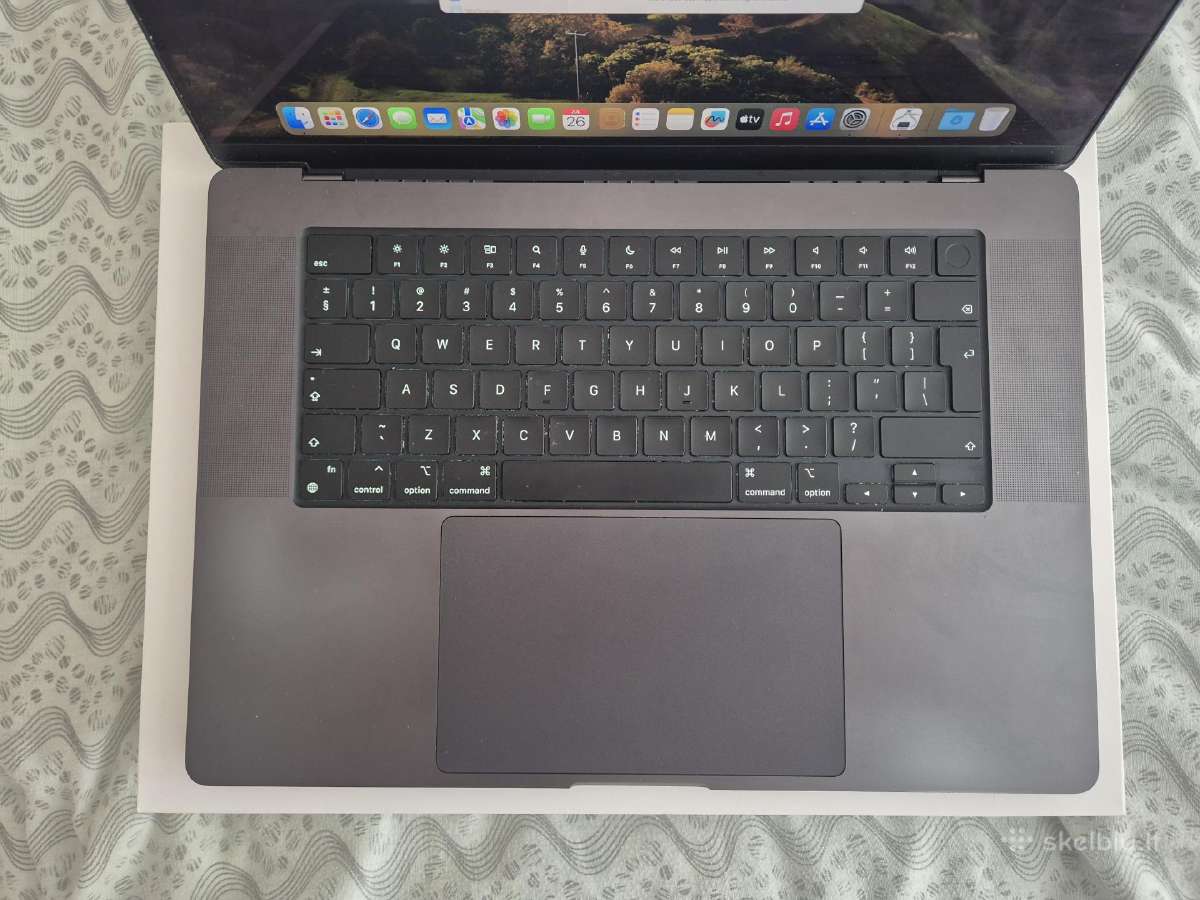 MacBook Pro 16 M3 Pro 18gb 512gb 100% Baterija - nuotraukos Nr. 7